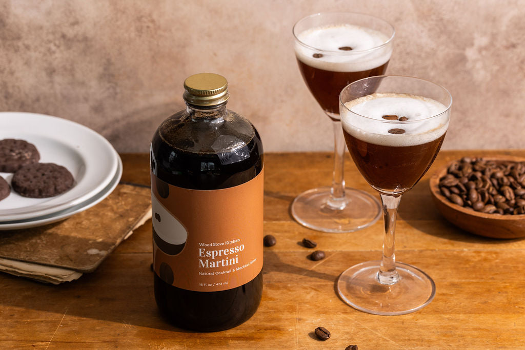 Espresso Martini Mocktail Syrup, 16 Fl oz image 0