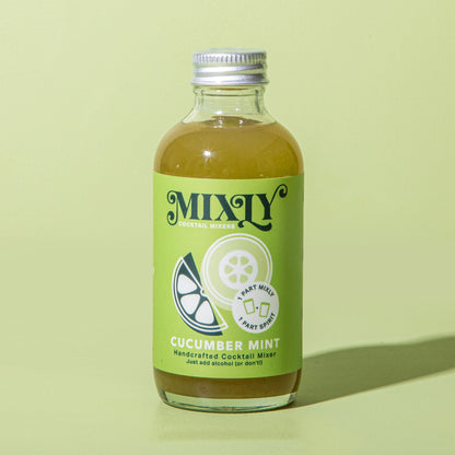 Cucumber Mint Mocktail Beverage Mixer 4oz image 0