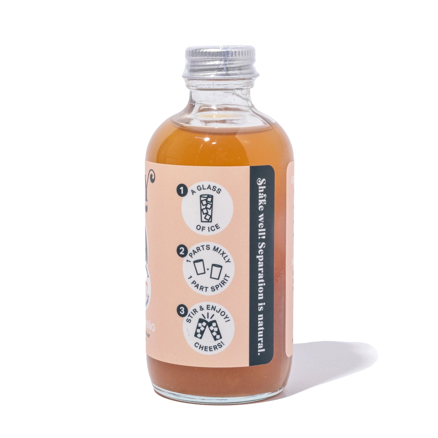 Grapefruit Jalapeño Mocktail Beverage Mixer 4oz image 2