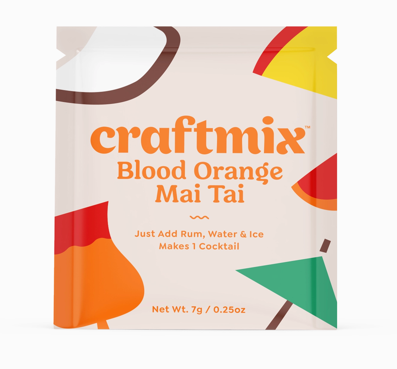 Blood Orange Mai Tai Mocktail Mixer Single Packet image 7