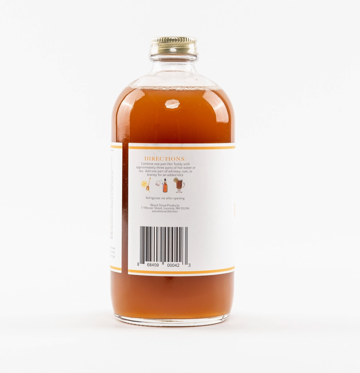 Hot Toddy Mocktail Syrup, 16 Fl oz image 2