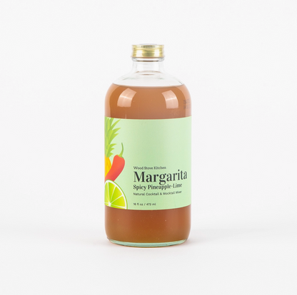 Margarita (Spicy Pineapple & Lime) Mocktail Syrup, 16 Fl oz image 2