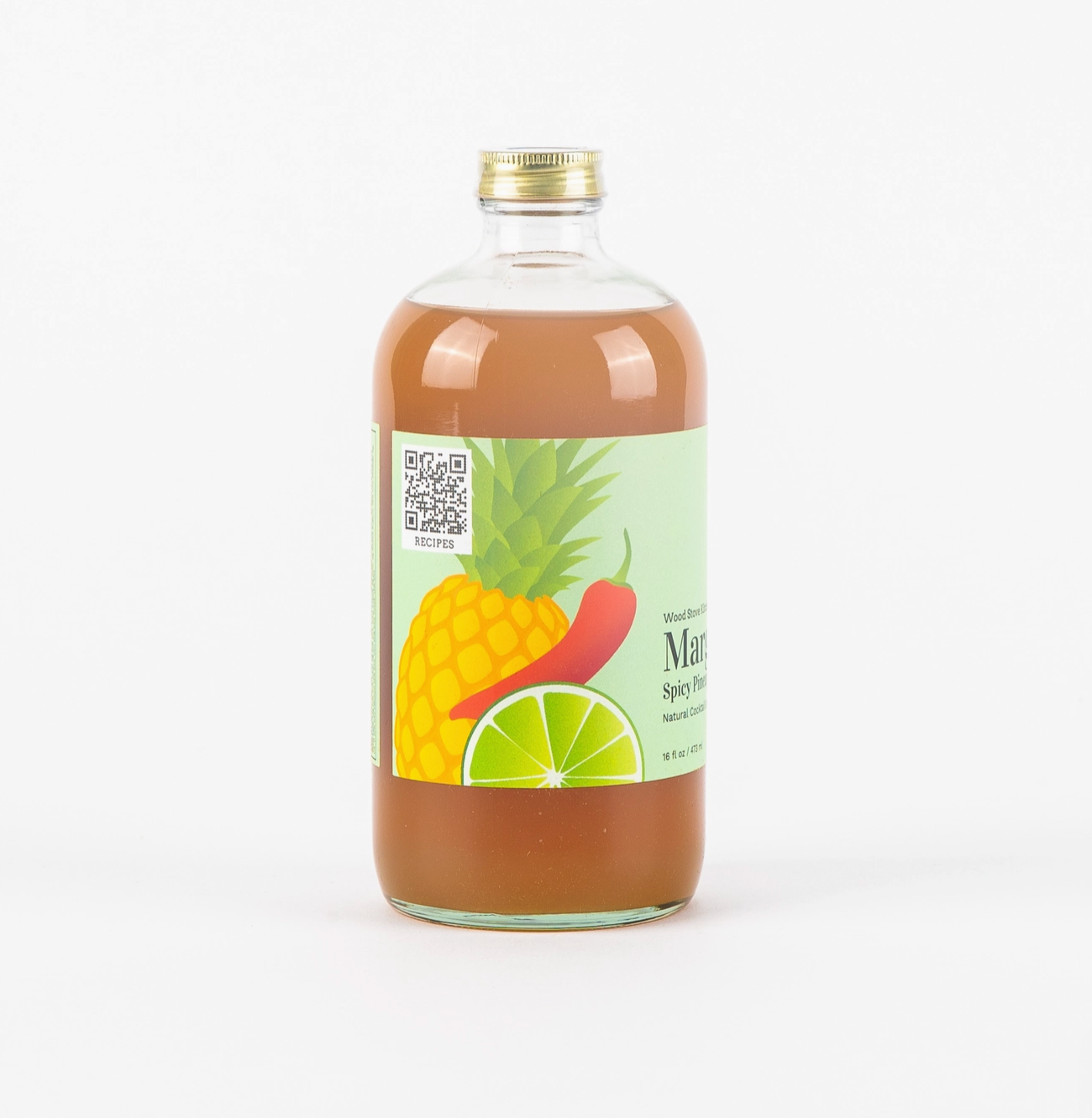 Margarita (Spicy Pineapple & Lime) Mocktail Syrup, 16 Fl oz image 3