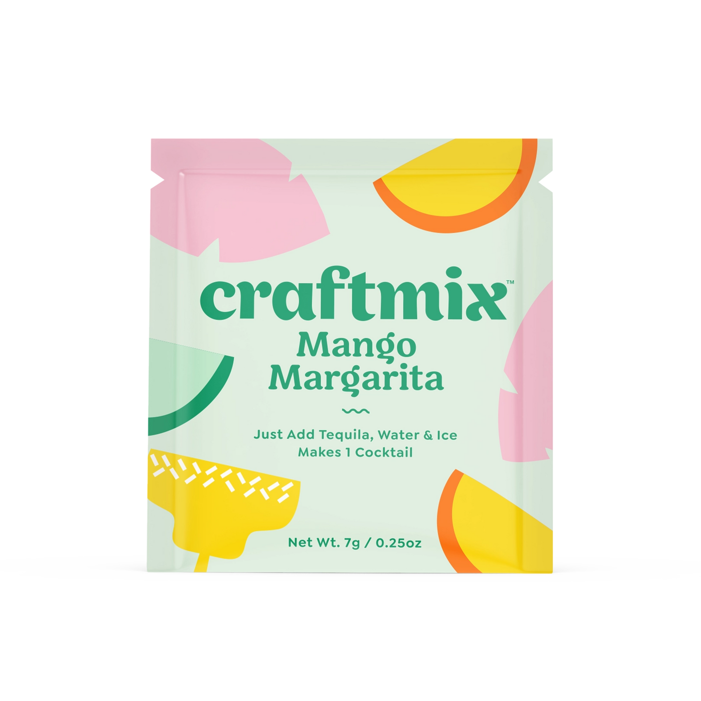 Mango Margarita Mocktail Mixer Single Packet image 2