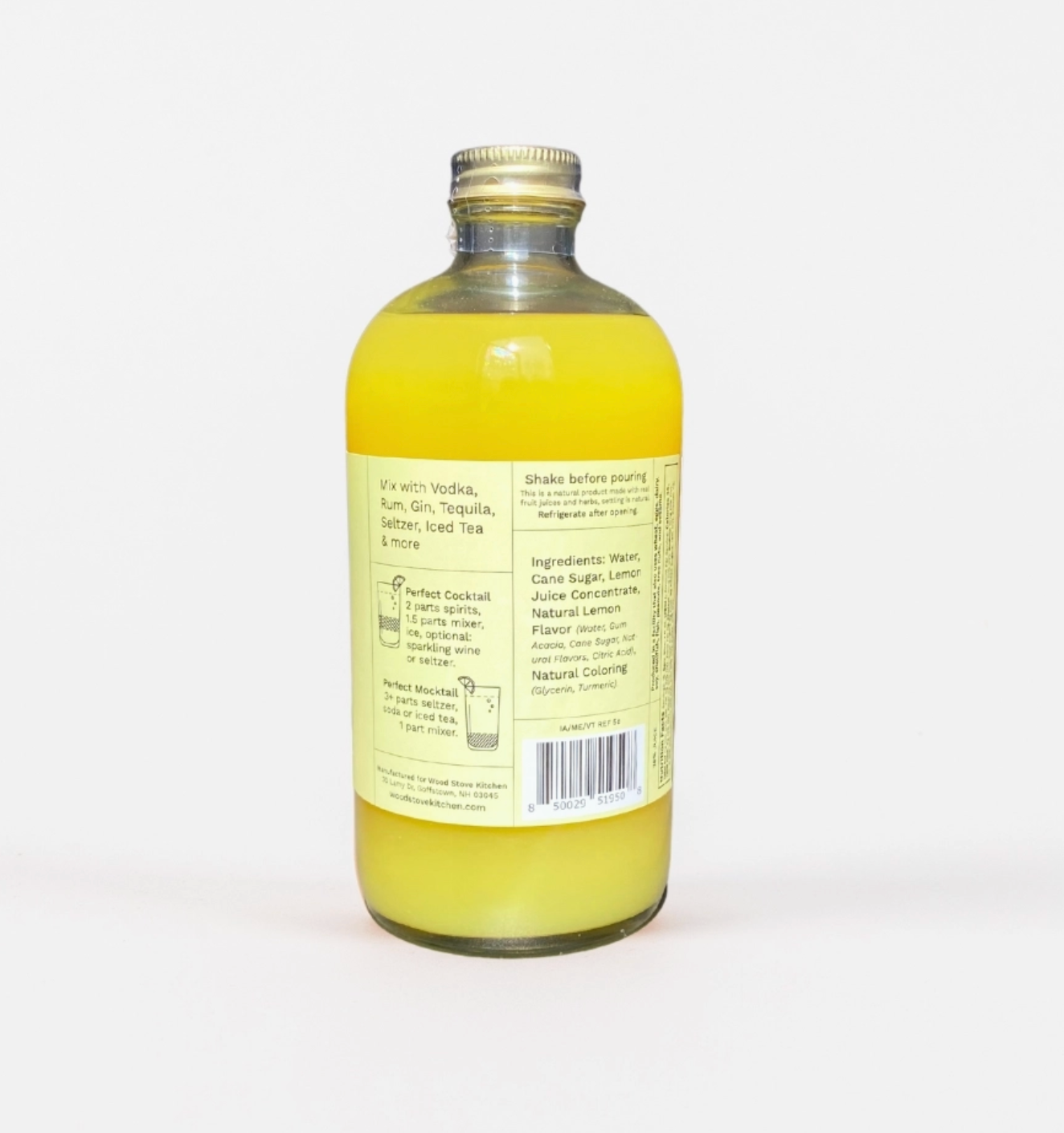 Lemon Drop Mocktail Syrup, 16 Fl oz image 2