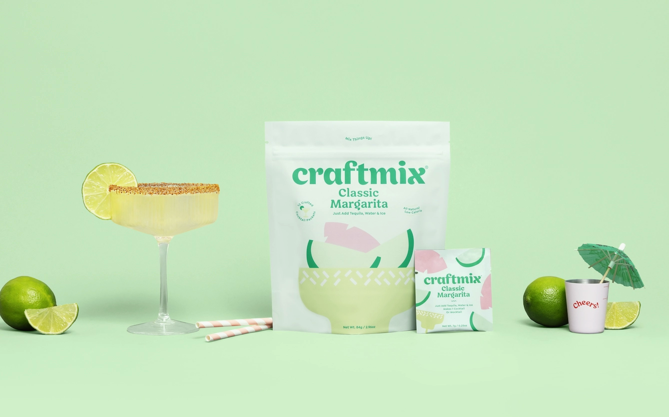 Classic Margarita Cocktail Mixers - 12 Servings image 1