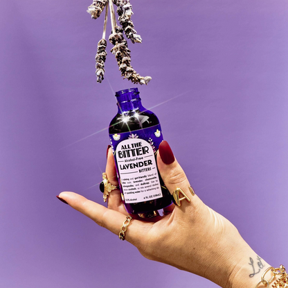 Lavendar Bitters (Non-Alcoholic) 4oz image 0