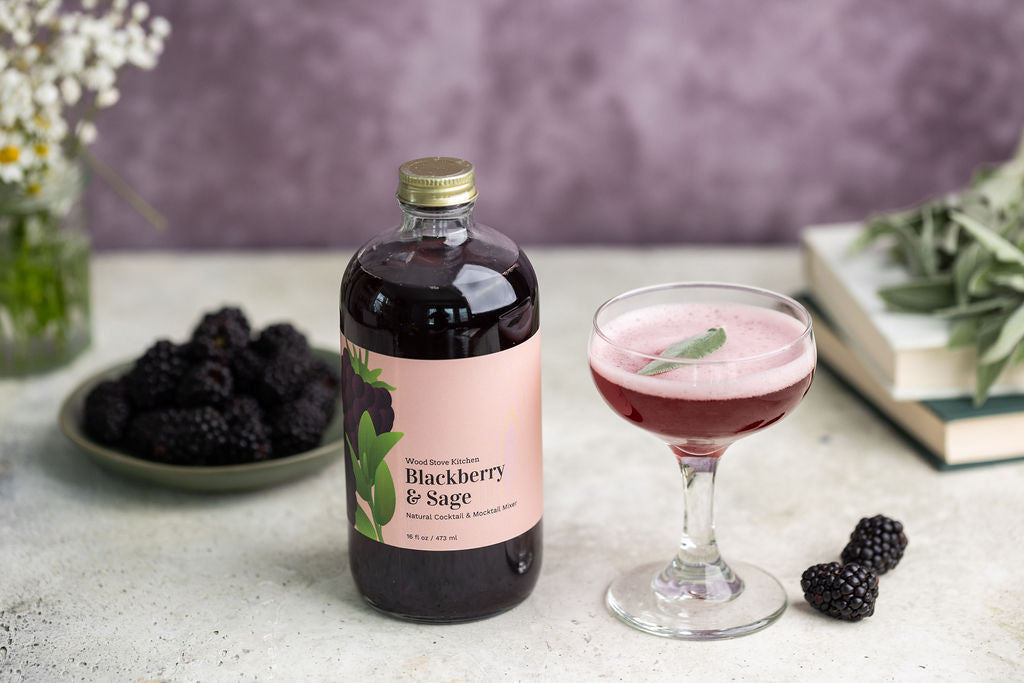 Blackberry & Sage Mocktail Mixer, 16 Fl oz image 0