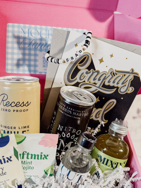 graduation mocktail gift box