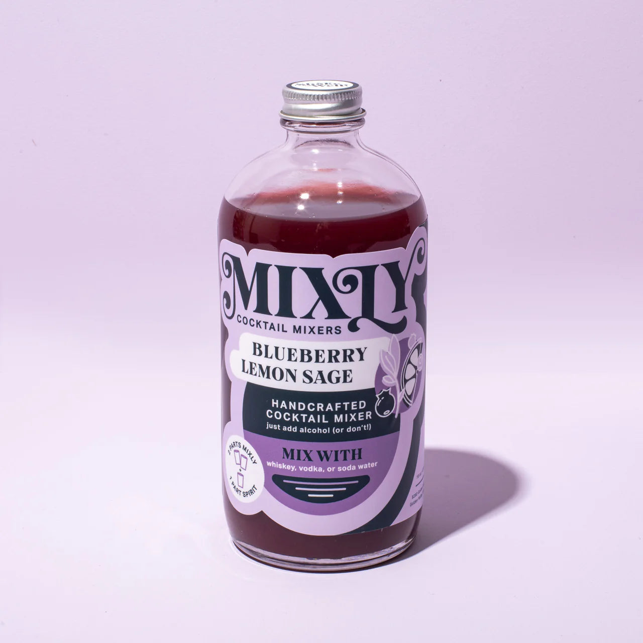 Blueberry Lemon Sage Mocktail Mixer