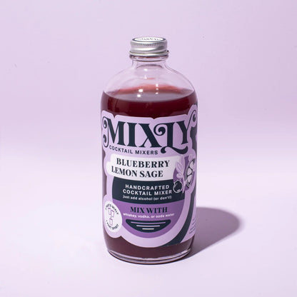 Blueberry Lemon Sage Mocktail Mixer