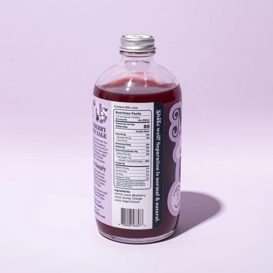 Blueberry Lemon Sage Mocktail Mixer