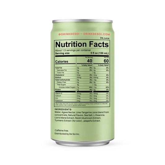 De Soi Haute Margarita Sparkling Non-Alcoholic Apéritif