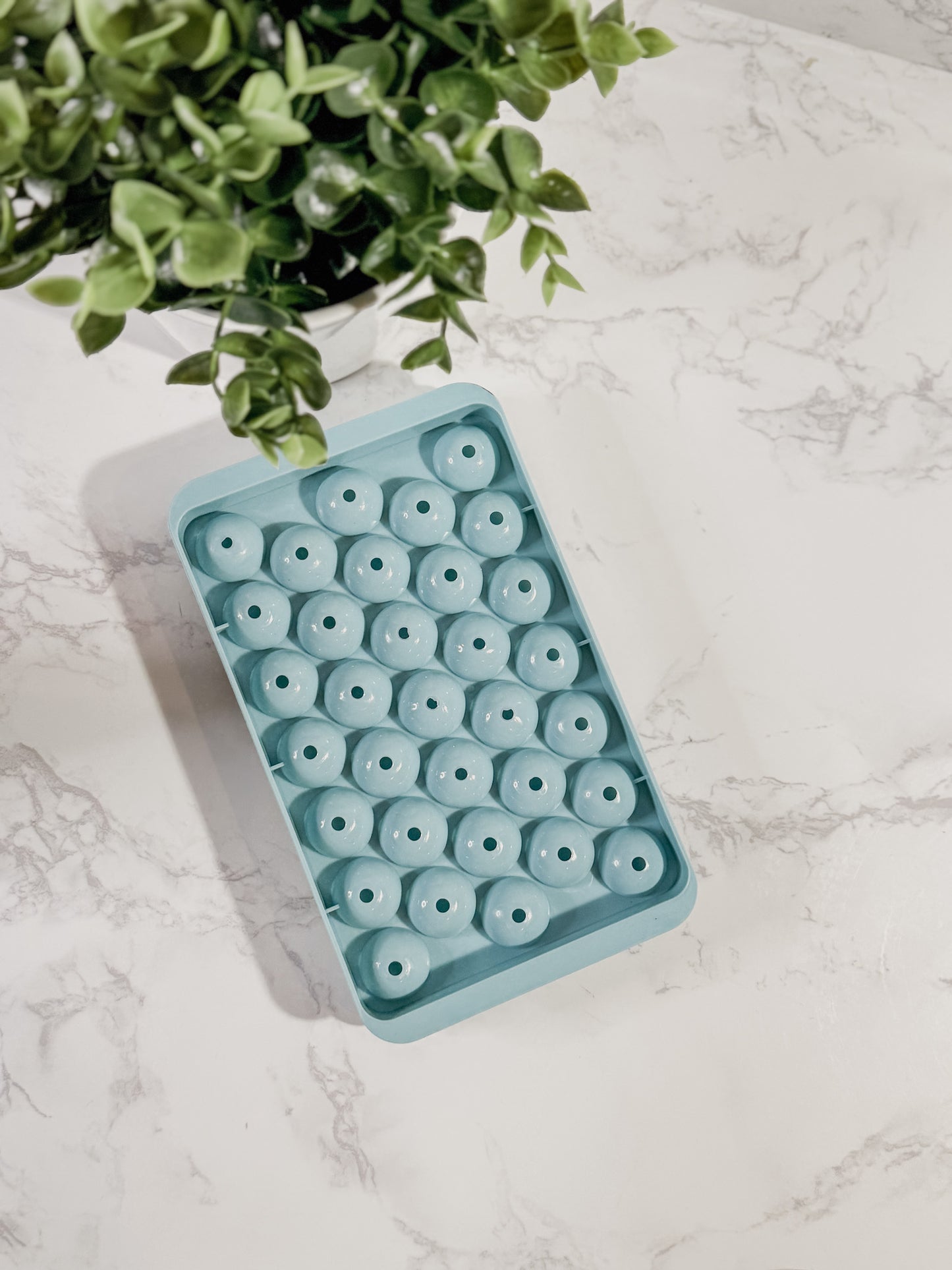 Mini Ice Ball Tray in Blue
