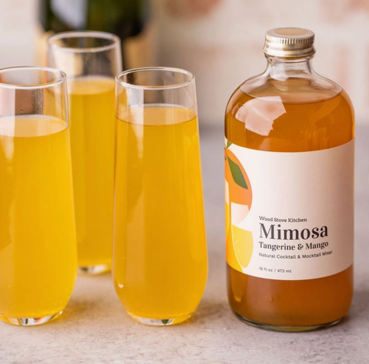 Mimosa Mixer w/ Tangerine & Mango Mocktail Syrup, 16 Fl oz