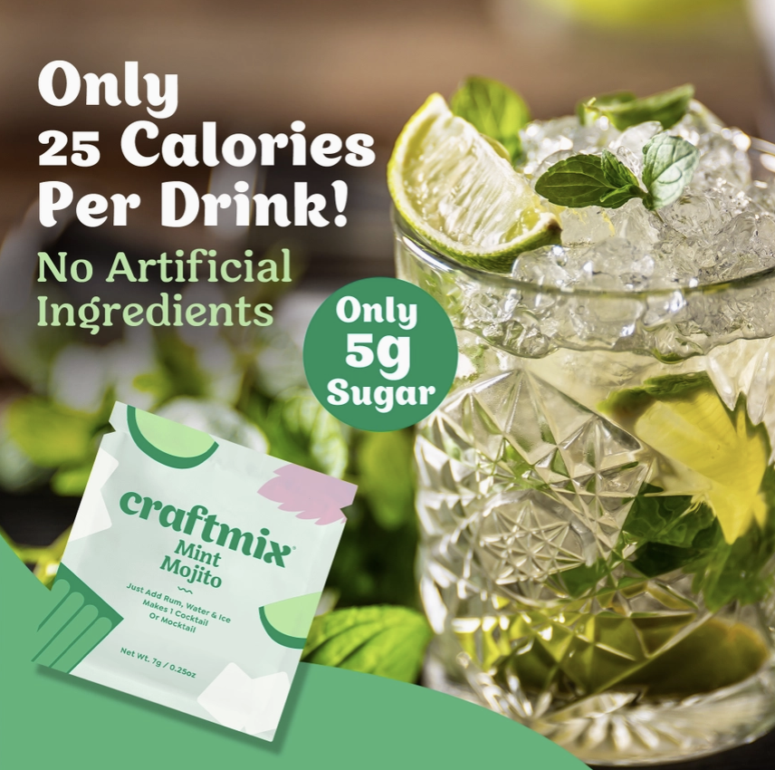 Mint Mojito Mocktail Mixer Low calorie