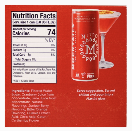 Non-Alcoholic Mockapolitan