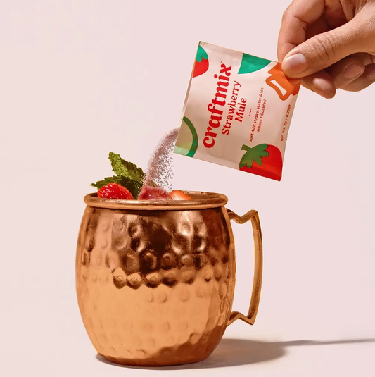 Strawberry Mule Cocktail Mixers - 12 Servings