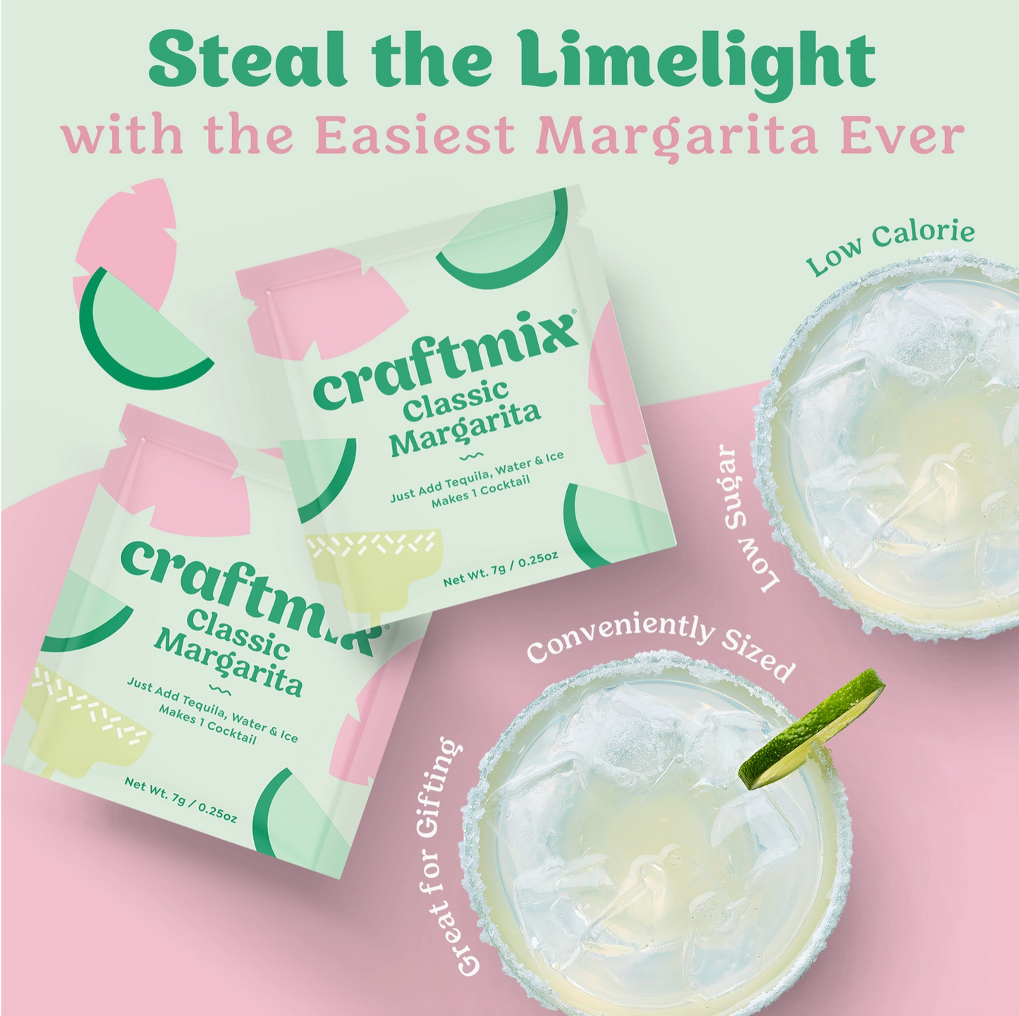 Classic Margarita Mocktail Mixer Single Packet image 1