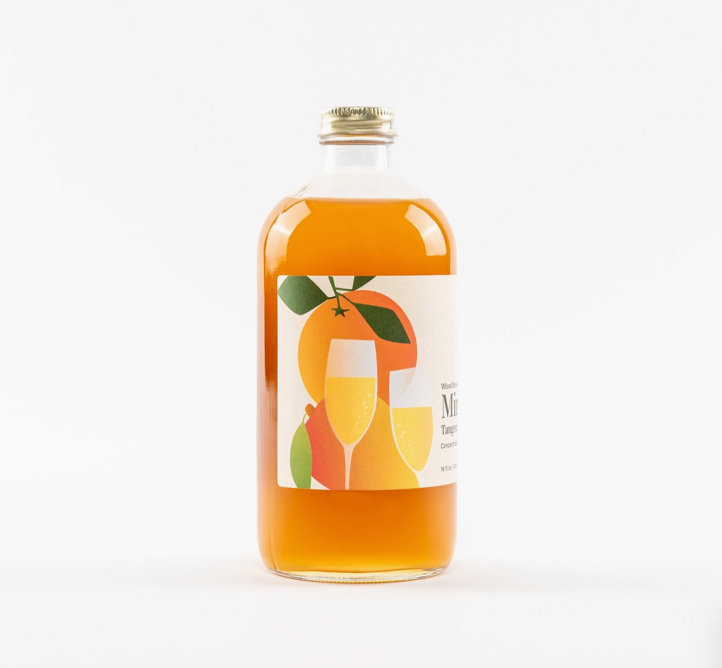Mimosa Mixer w/ Tangerine & Mango Mocktail Syrup, 16 Fl oz image 2