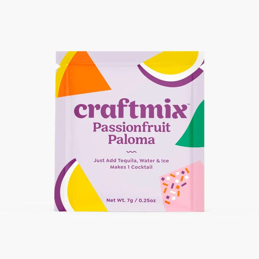 Passionfruit Paloma Mocktail Mixer Single Packet