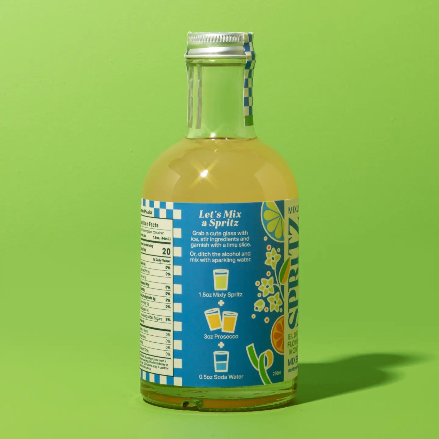 Elderflower Mint Spritz Mixer 250ml image 6