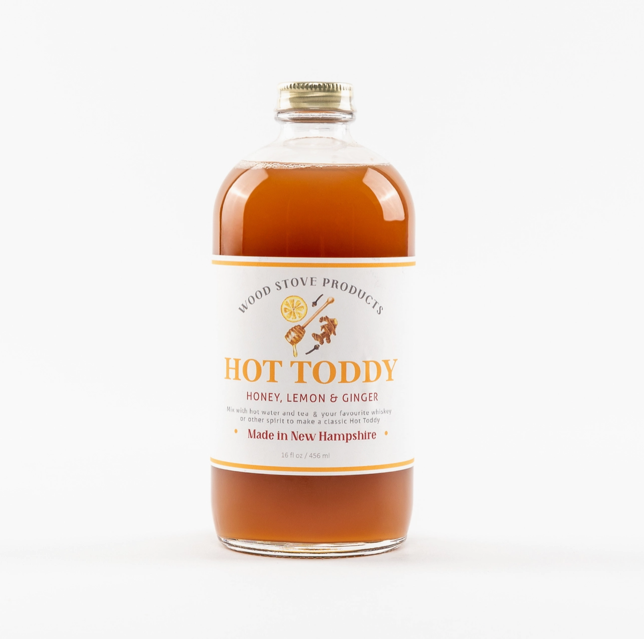Hot Toddy Mocktail Syrup, 16 Fl oz image 1
