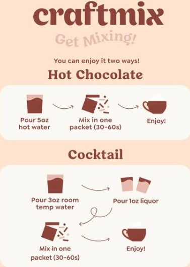 hot chocolate mocktail