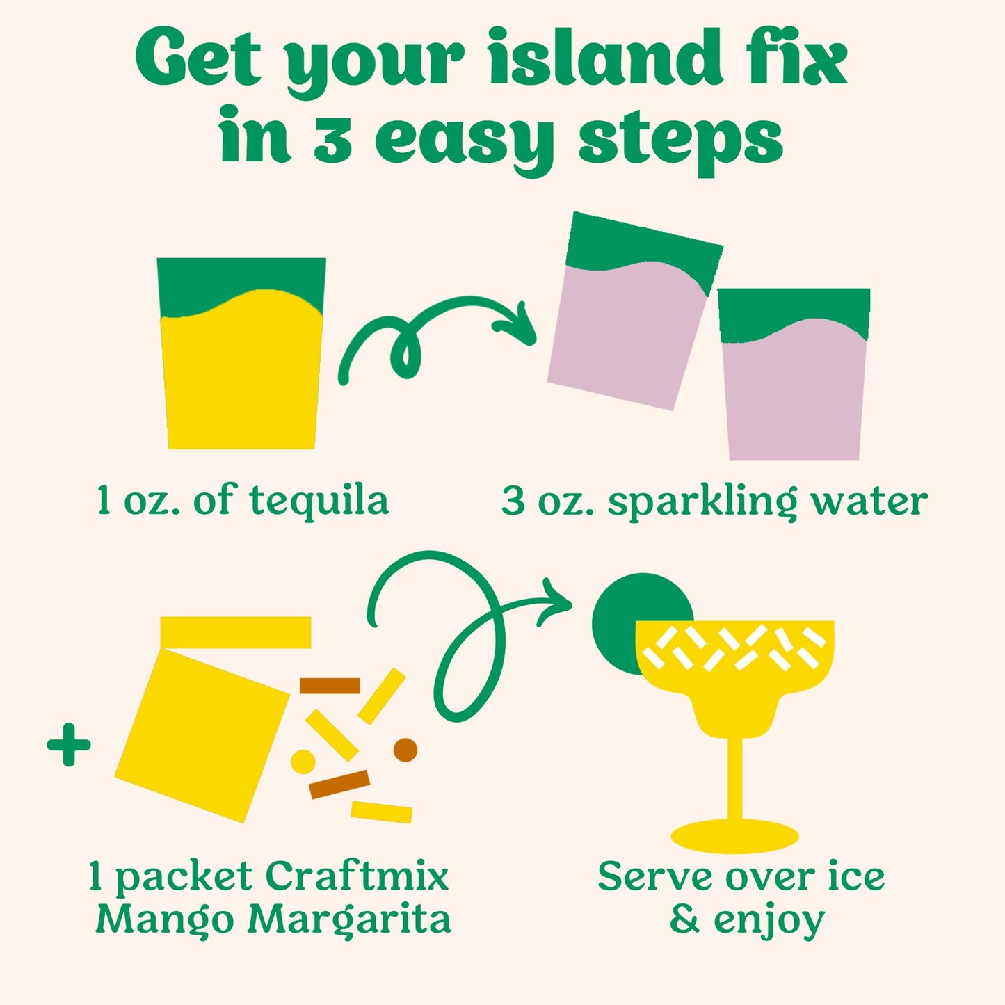 Mango Margarita Mixer - Single Packets