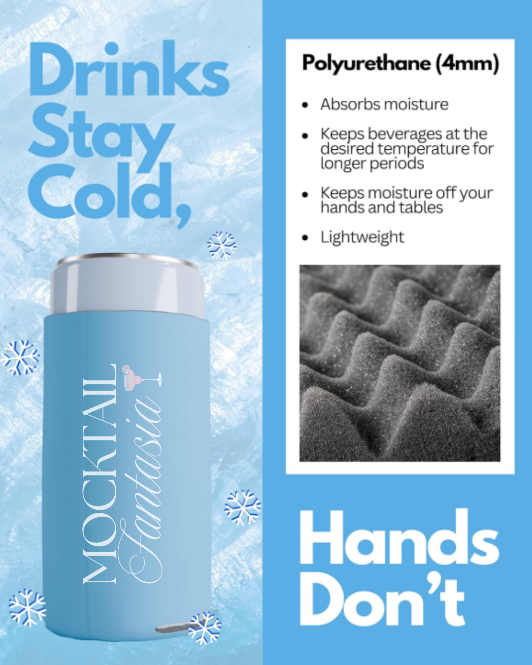 mocktail can cooler