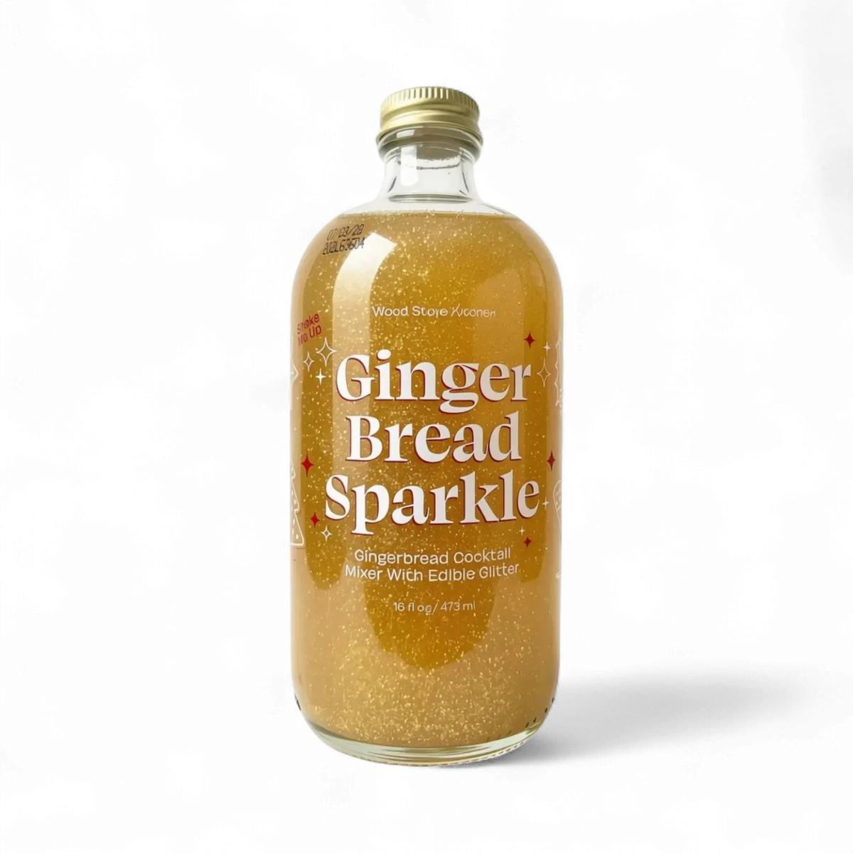 Gingerbread Sparkle Mocktail Mixer, 16 fl oz