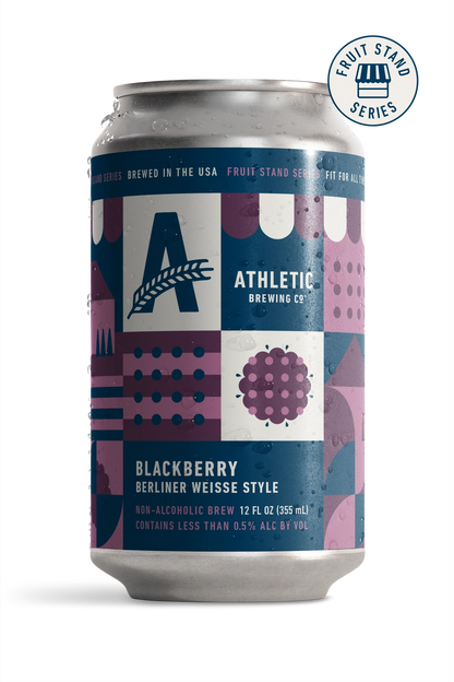 Athletic Brewing Blackberry Sour Non-Alcoholic Beer