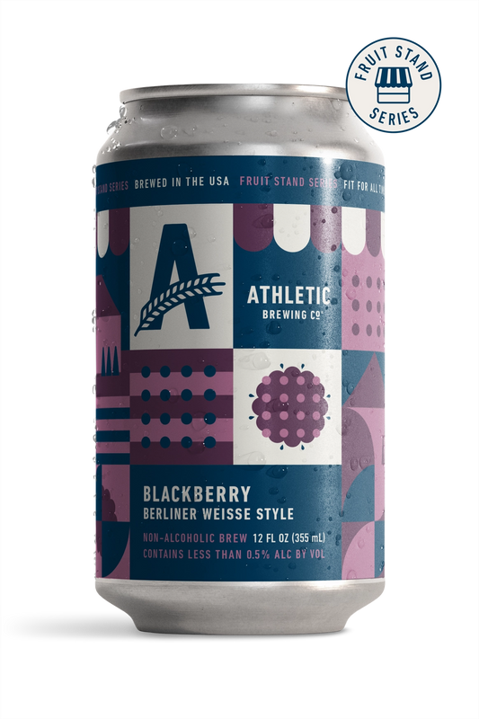 Athletic Brewing Blackberry Sour Non-Alcoholic Beer