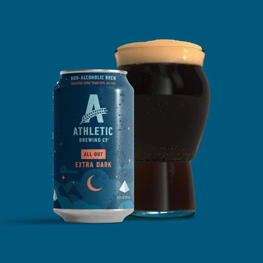 Athletic Brewing All Out Extra Dark Non-Alcoholic Stout
