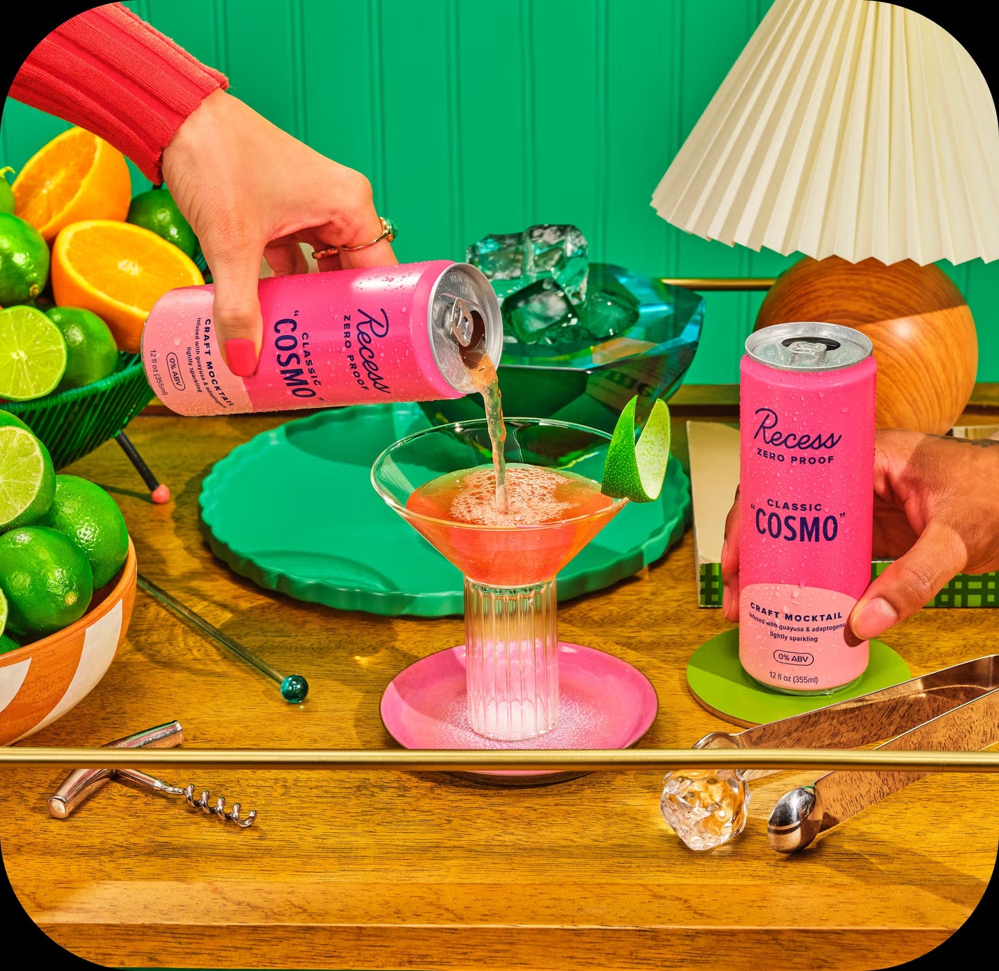 Classic "Cosmo" Craft Mocktail  - Recess