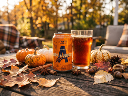 Athletic Brewing Dark & Gourdy Non-Alcoholic Beer