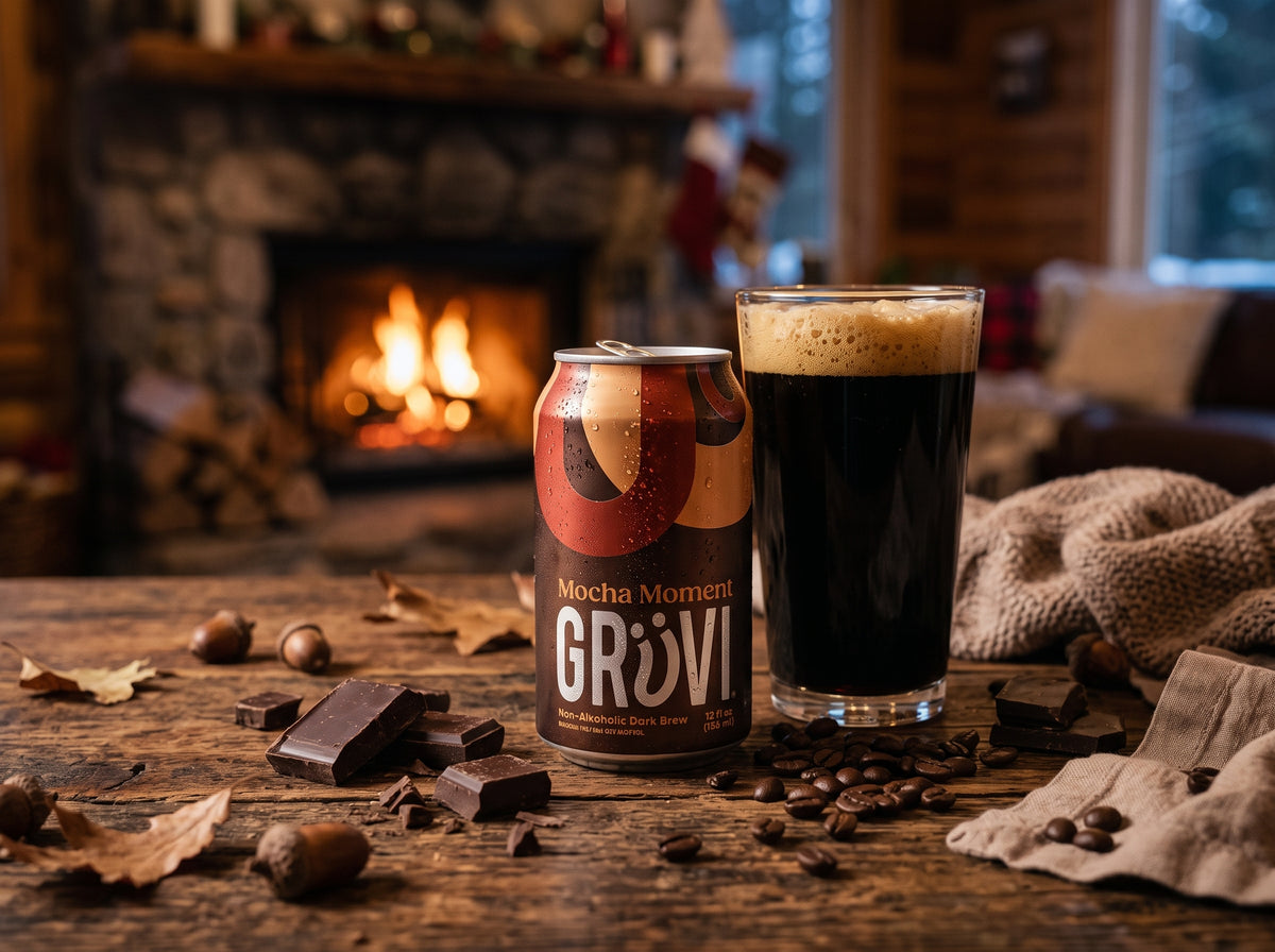 Grüvi Mocha Moment Non-Alcoholic Dark Brew