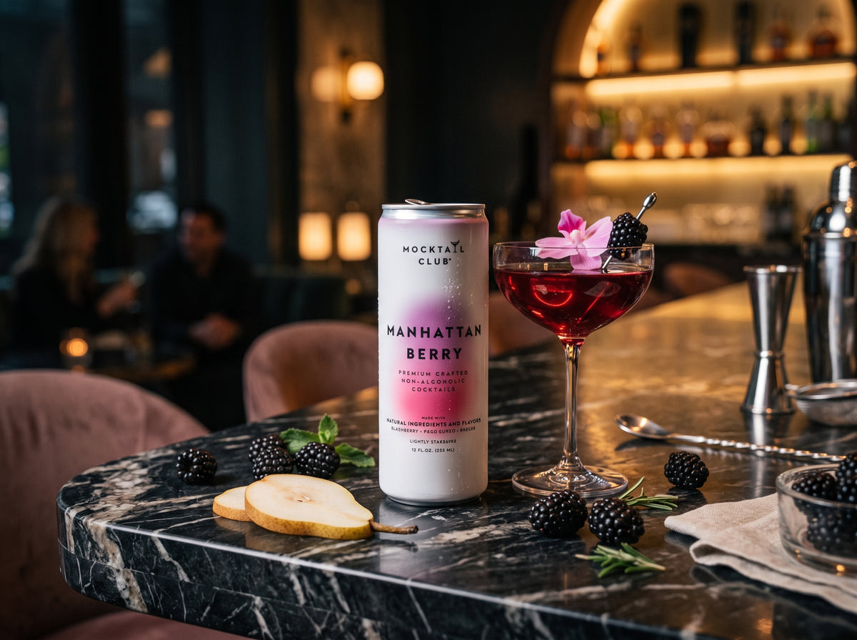 Mocktail Club Manhattan Berry Non-Alcoholic Cocktail