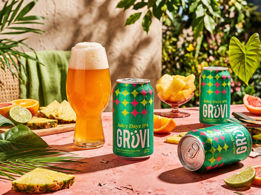 Grüvi Juicy Dayz Non-Alcoholic IPA