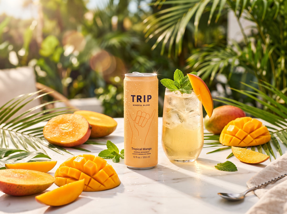 TRIP Tropical Mango Mindful Blend Sparkling Drink