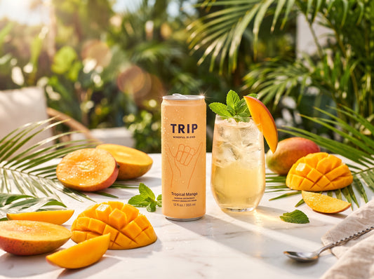 TRIP Tropical Mango Mindful Blend Sparkling Drink