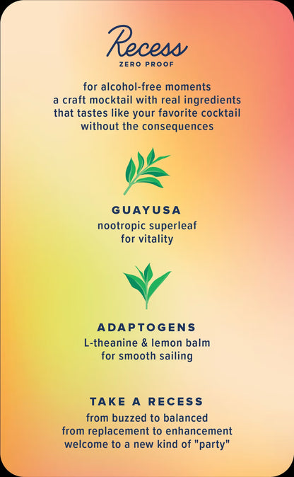 Grapefruit "Paloma" Craft Mocktail - Recess