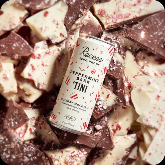 Peppermint Bark 'tini Holiday Mocktail - Recess