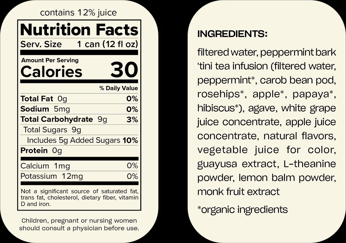 Peppermint Bark 'tini Holiday Mocktail - Recess