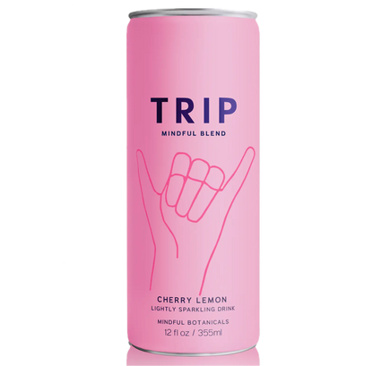TRIP Cherry Lemon Mindful Blend Sparkling Drink