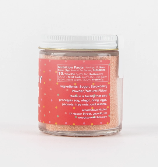 Strawberry Rimming Sugar