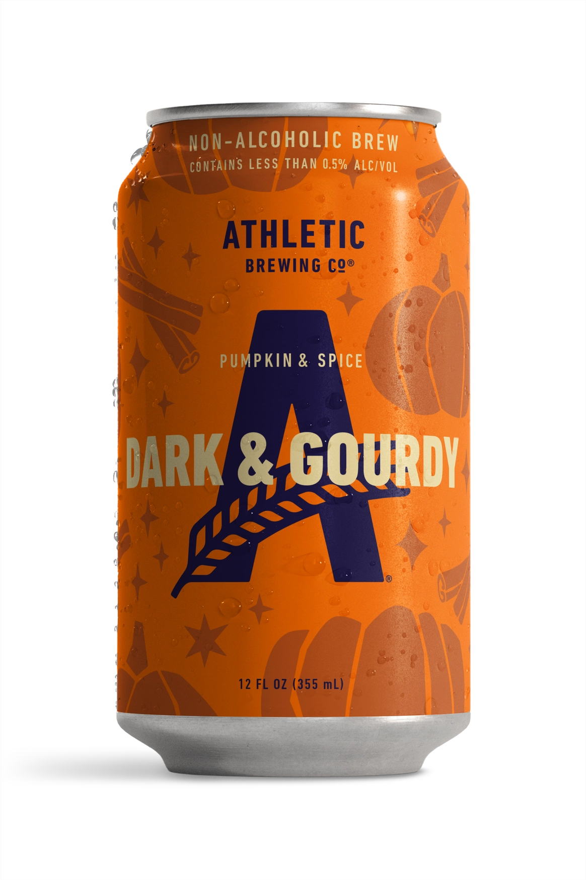 Athletic Brewing Dark & Gourdy Non-Alcoholic Beer