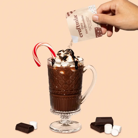 hot chocolate mocktail