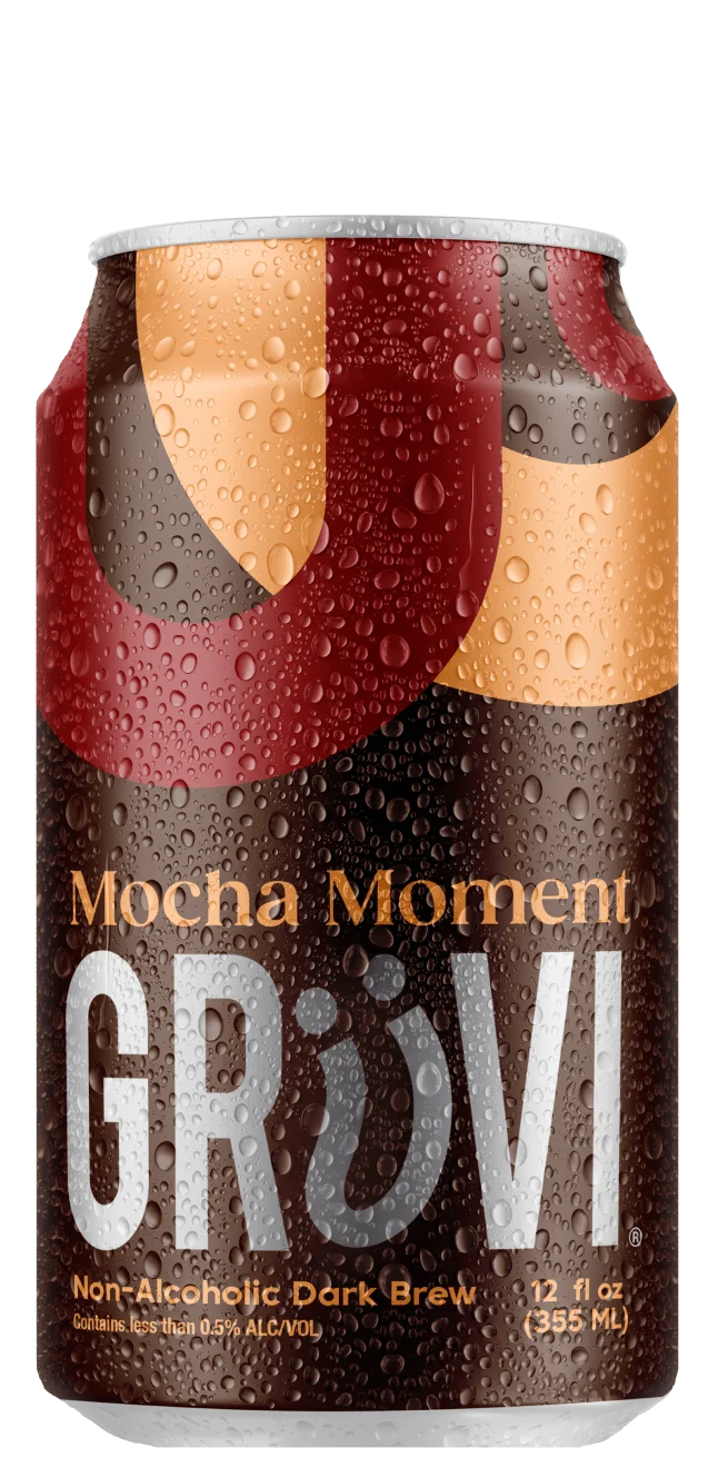 Grüvi Mocha Moment Non-Alcoholic Dark Brew