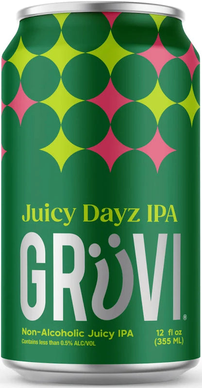 Grüvi Juicy Dayz Non-Alcoholic IPA